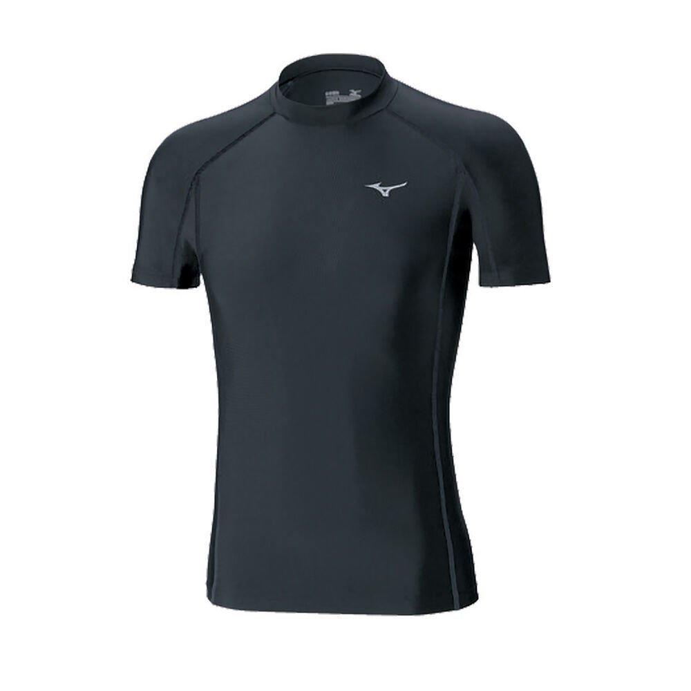 Men's Mizuno T-Shirts Black Bio Gear SS Apparel - 32GA8F0209